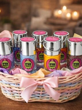 (7) Brand New Bottles of "Work in Progress" Nail Polish - Direct from a Nail Sal